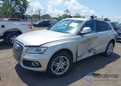 2014 Audi Q5 2.0T Premium from USA, damaged, VIN WA1LFAFP1EA101128